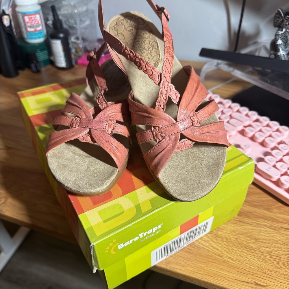 BareTraps Pink Sandals Comfortable Stylish Footwear
